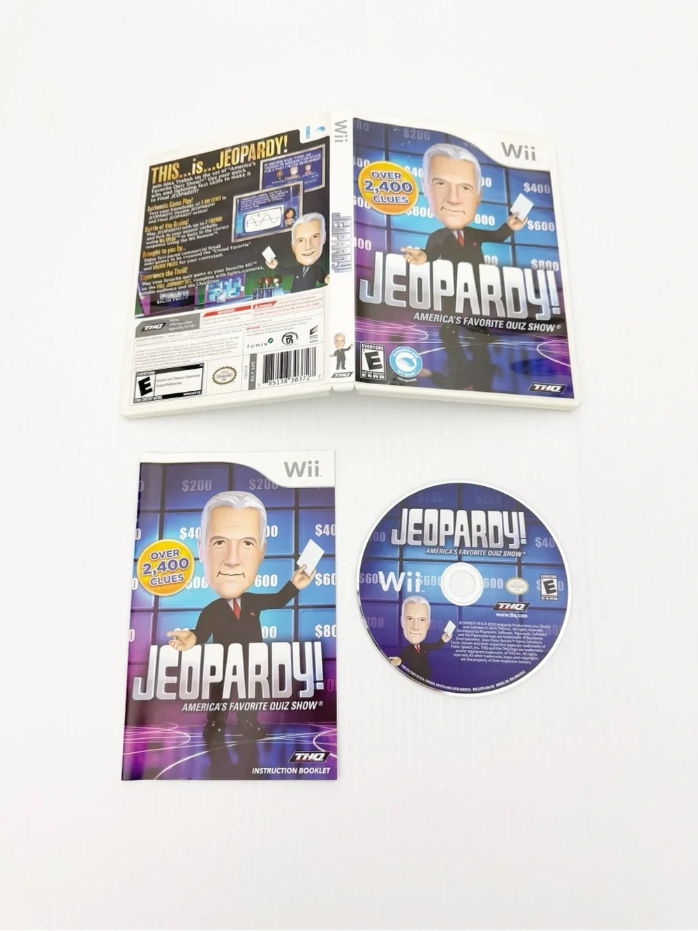 Jeopardy Video Game for Nintendo Wii Complete